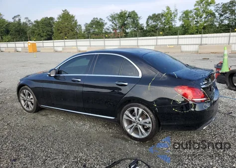 2021 Mercedes-Benz C 300 из США, поврежденный, VIN W1KWF8DB4MR606086